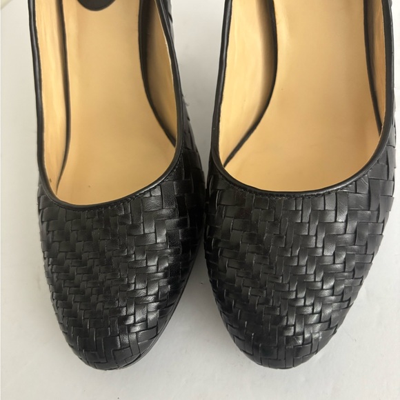 Cole Haan black woven heels - Picture 13 of 15